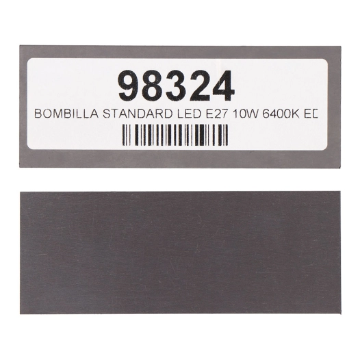 aimant pour étiquettes présentoir 10,5x4cm