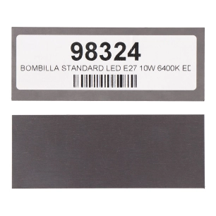 aimant pour étiquettes présentoir 10,5x4cm