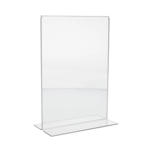 support pancarte a5 metacrylate 148x210mm 2mm epaisseur