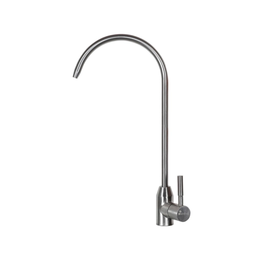 1 robinet d'eau osmose, argent brossé