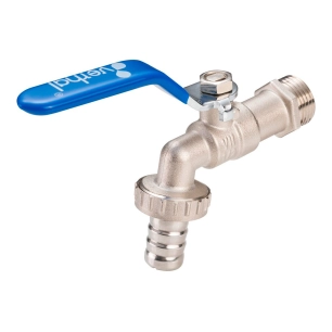 robinet à bille, raccord de tuyau, 1/2 x 3/4