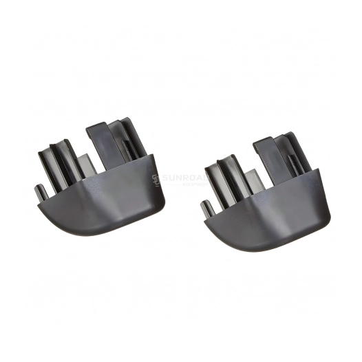 embout de rail noir (lot de 2) - thule