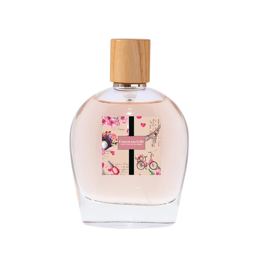 tester 100 ml, eau de toilette coucou ma belle madame. gratuit pour l'achat de 4 unités. du parfum correspondant au testeur