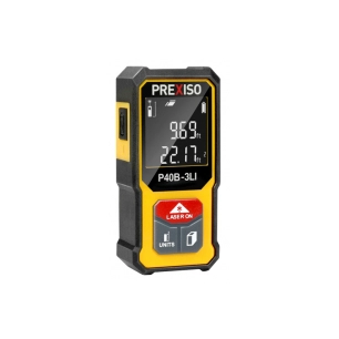 telemetre compact rechargeable 40m capacité 40 mdimensions 69 x 33 x 20 mmalimentation batterie lithium