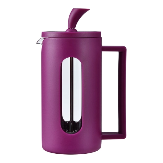 cafetière / théière aubergine roma embolo 350 ml 3 tasses