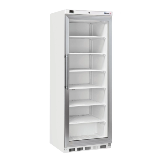 Armoire négative vitrée 400 L Blanche - CASSELIN
