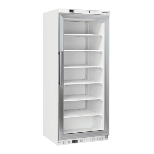 Armoire négative vitrée 600 L Blanche - CASSELIN