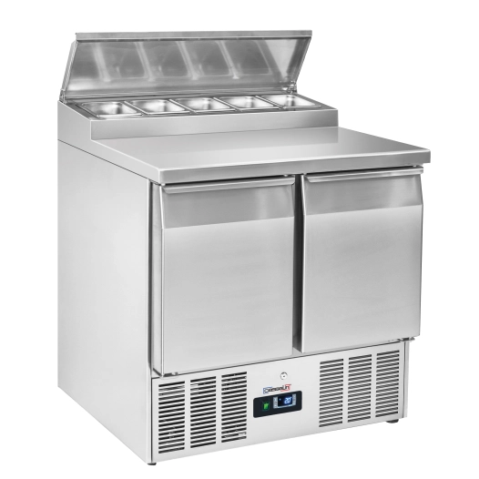 Saladette 2 portes 5 x GN 1/6 - CASSELIN