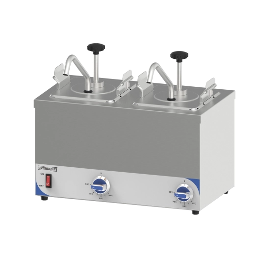 Pompe à sauce chauffante double - CASSELIN