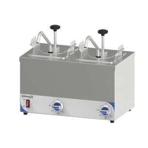 Pompe à sauce chauffante double - CASSELIN