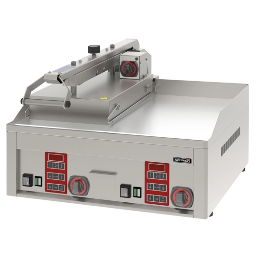 Grill à rabat - Clam électrique semi automatique double - 1 rabat - CASSELIN