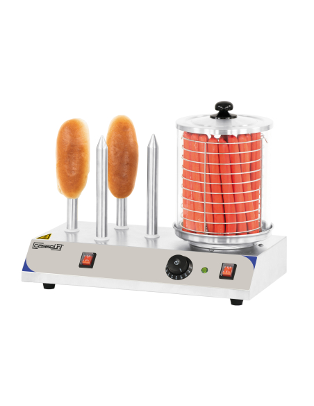Appareil à hot-dog électrique 4 plots - CASSELIN