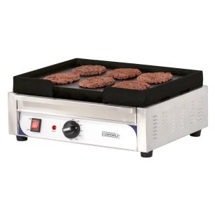 Plaque à snacker fonte lisse compacte - CASSELIN