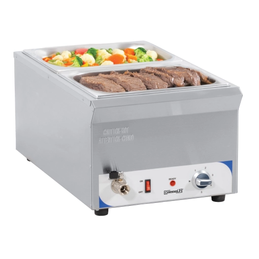 Bain-marie avec robinet de vidange GN 1/1 - 150 mm - CASSELIN