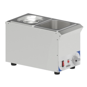 Bain-marie à sauce 2 x GN 1/6 compact - CASSELIN