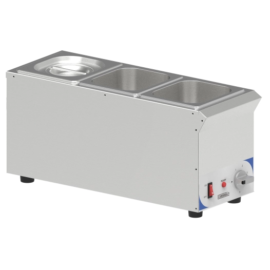 Bain-marie à sauce 3 x GN 1/6 compact - CASSELIN