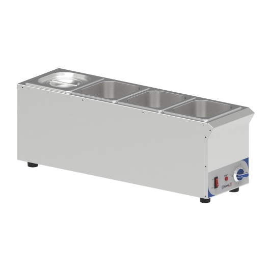 Bain-marie à sauce 4 x GN 1/6 compact - CASSELIN