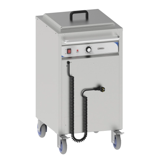 Chariot chauffe-assiettes niveau constant - CASSELIN