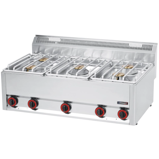 Fourneau gaz à poser 5 feux L 99 - CASSELIN