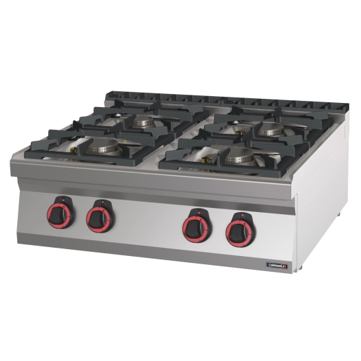 Fourneau gaz à poser 4 feux HP 80 - CASSELIN