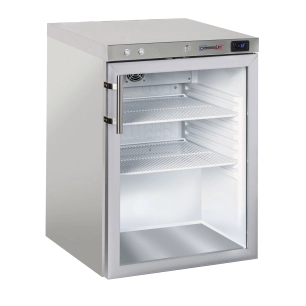 Armoire négative à spiritueux vitrée 140 L Inox - CASSELIN