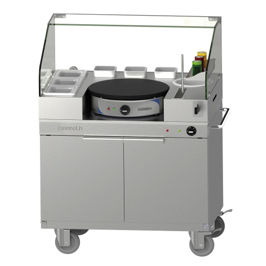 Chariot à crêpière 40 amovible - CASSELIN