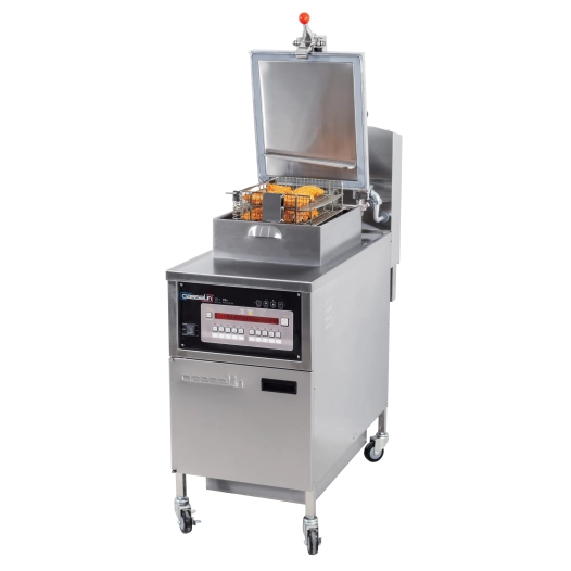 Friteuse électrique à pression avec filtration 25 litres - CASSELIN