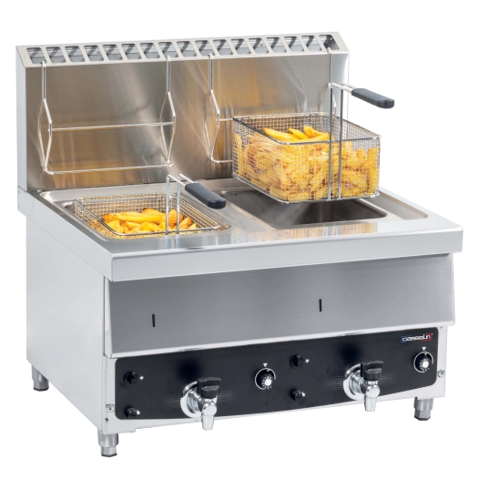 Friteuse Gaz 2 x 10 litres - CASSELIN