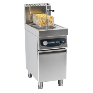 Friteuse gaz avec soubassement 17 litres - CASSELIN