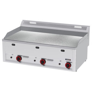 Plaque à snacker Chrome Texturée 99 Gaz - CASSELIN