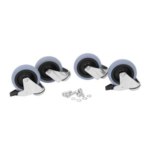 Lot de 4 roues pour soubassement - CASSELIN