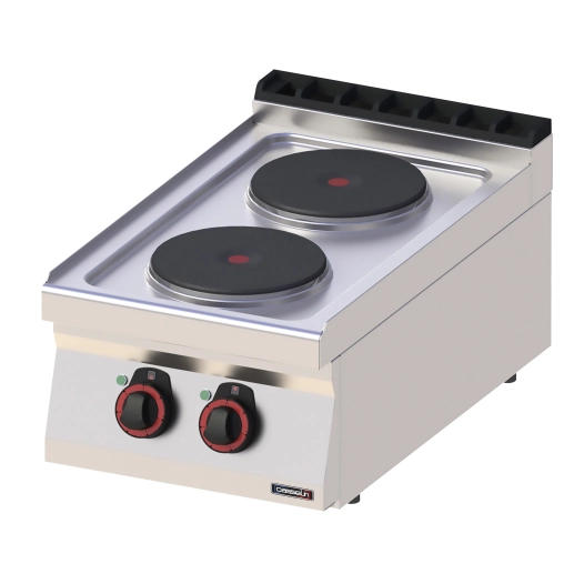 Fourneau électrique à poser 2 feux 40 - CASSELIN