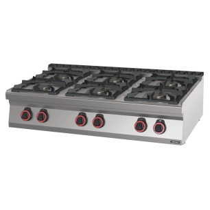 Fourneau gaz à poser 6 feux 120 - CASSELIN