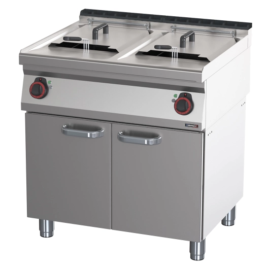 Friteuse électrique avec soubassement 2x17 litres 80 - CASSELIN
