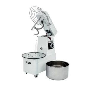 Pétrin à spirale tête relevable et cuve amovible 35Kg - CASSELIN