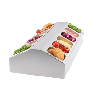 Support pour 12 bacs GN 1/6 - central - CASSELIN