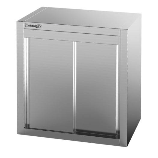 Armoire murale inox avec portes coulissantes 800 mm - CASSELIN