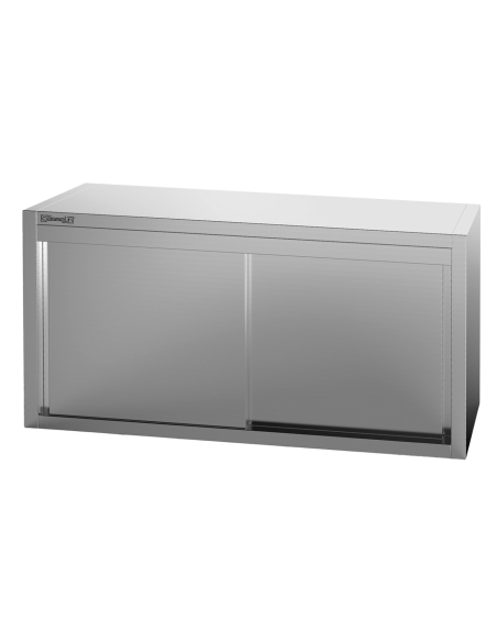 Armoire murale inox avec portes coulissantes 1200 mm - CASSELIN