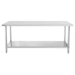 Table de travail inox 700 avec étagère 1200 mm - CASSELIN