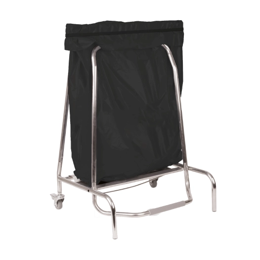 Porte sac poubelle inox 80L - CASSELIN