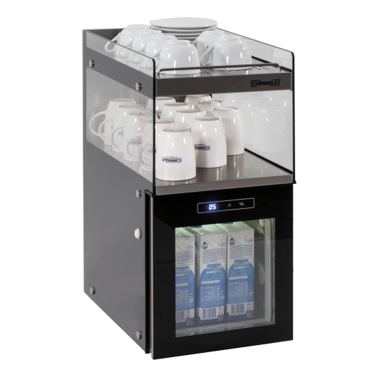 Réfrigérateur de lait et chauffe-tasses - CASSELIN