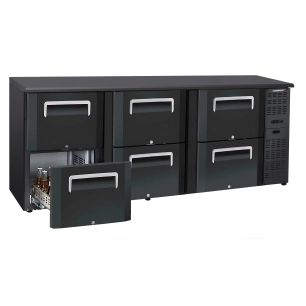 Arrière bar 3 x 2 tiroirs - CASSELIN