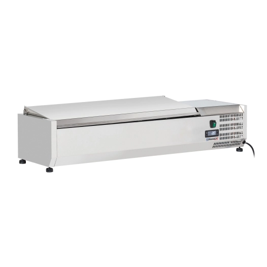 Saladette à poser 5 x GN 1/4 avec couvercle - CASSELIN