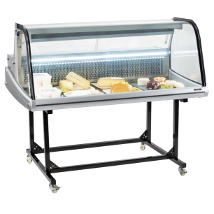 Vitrine réfrigérée de marché 256L sur chariot - CASSELIN