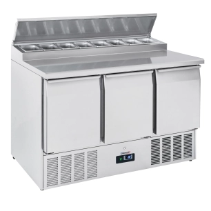 Saladette 3 portes 8 x GN 1/6 - CASSELIN