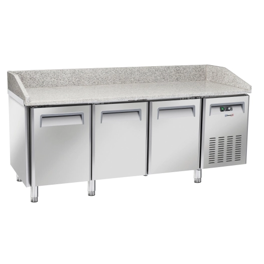 Table à pizza réfrigérée 3 portes - CASSELIN