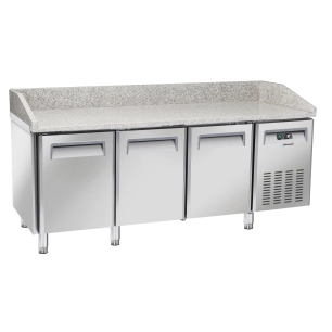 Table à pizza réfrigérée 3 portes - CASSELIN