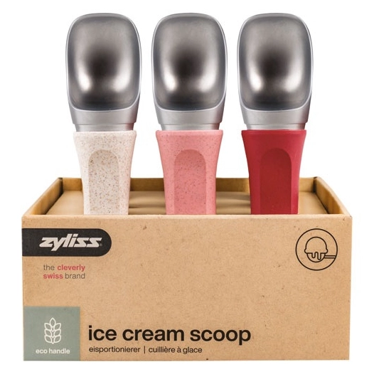 display de 12 cuillere a glace assortis - beka zyliss