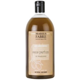 savon liquide de marseille 1l sans parfum - marius fabre jeune ets
