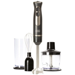 mixeur plongeant pied metral 800w hachoir 500ml fouet bol 600ml - black et decker - groupe taurus